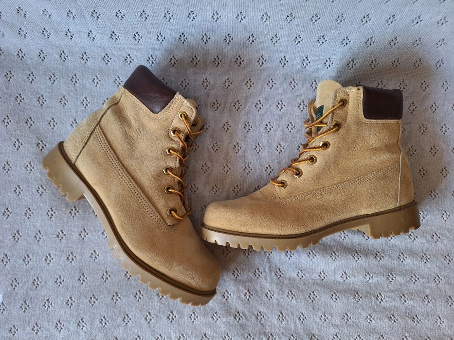 Кожаные ботинки WOLVERINE размер 38 (на узкую стопу)