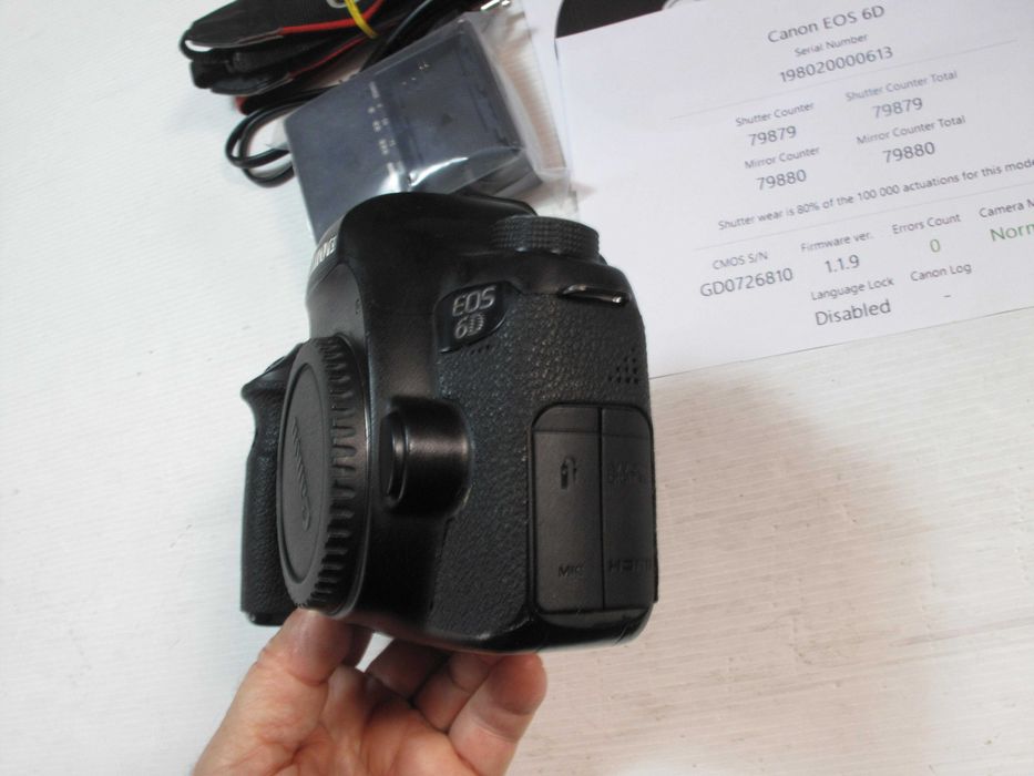Canon 6D bom estado geral só 78 mil disparos - Ver fotos