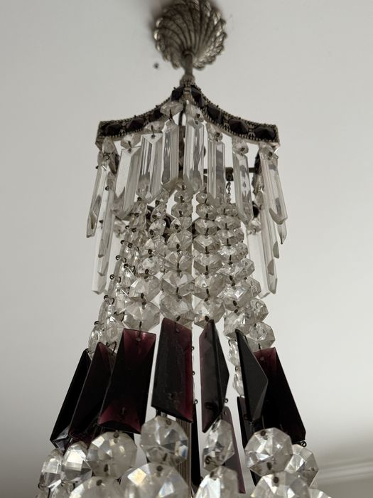 Candeeiro antigo a funcionar