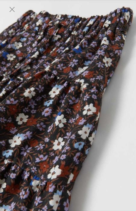 Спідничка шорти ZARA джинсова спідниця джинсовая юбка шорты next