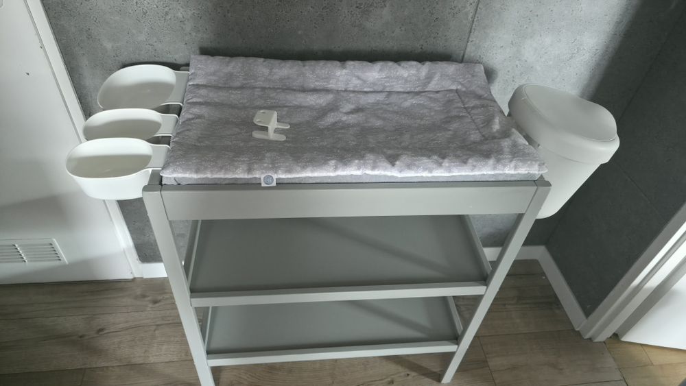 Przewijak dla dziecka  Woodies Classic Changer Szary