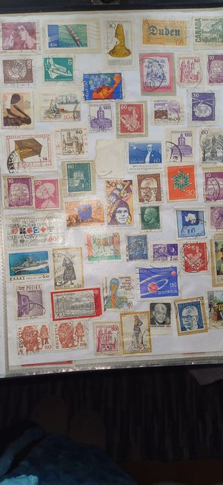Selos antigos de vários  países