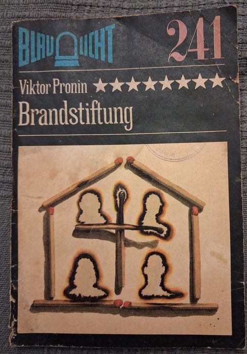 Brandstiftung. Viktor Pronin