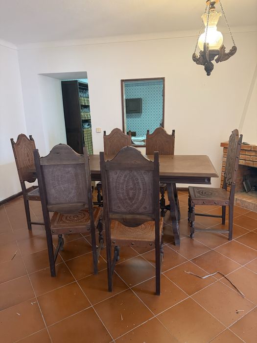 Mesa de Sala de Jantar + 6 cadeiras