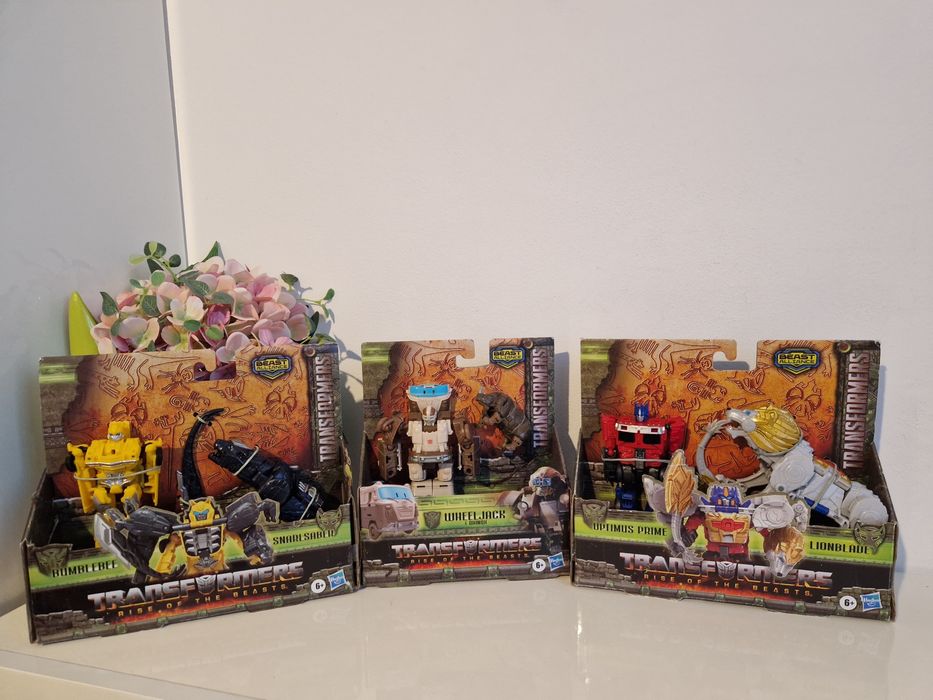 Transformers Hasbro 3sztuki