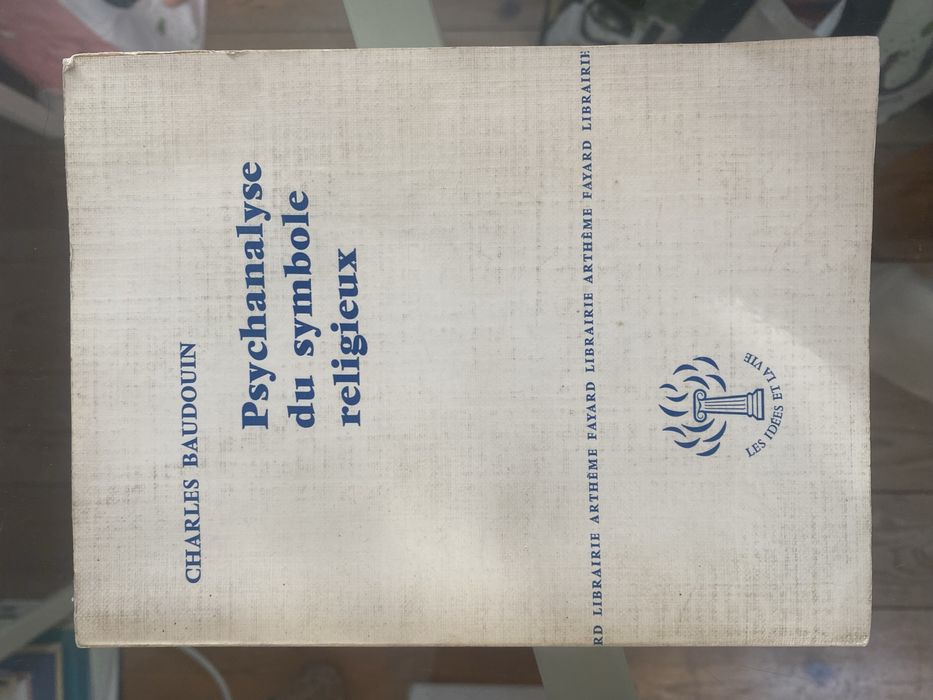 Livro Psychanalyse du symbole religieux, de Charles Baudouin