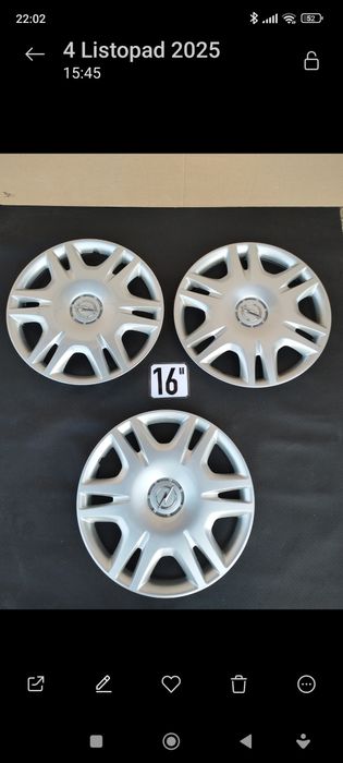 Kołpaki  OPEL oryginalne ASO