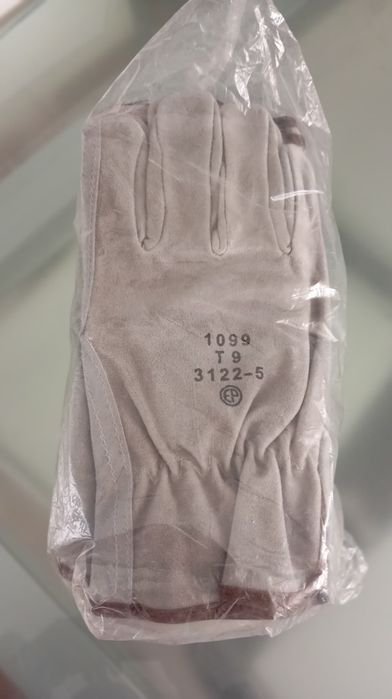 Pack de 10 luvas de soldador cinza