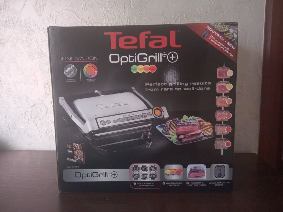 Електрогриль Tefal OptiGrill+ GC712D34