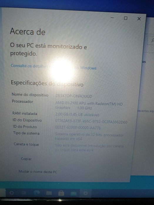 motherboard acer aspire v5-123 proc AMD-E1-2100, testada sem anomalia