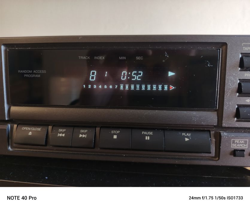Technics odtwarzacz cd