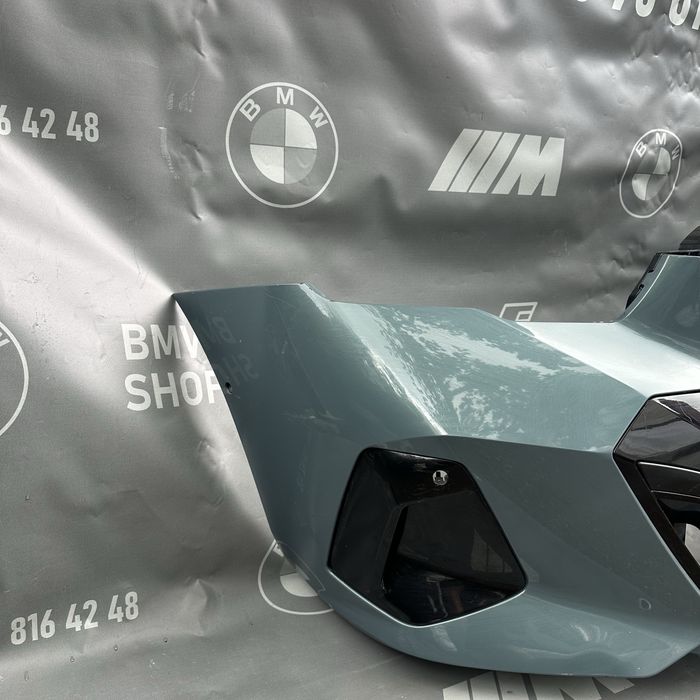 Бампер м передній BMW G60 G61 G90 G91 передний М пакет бмв г60 г90 г61 г91 bmw g60 g90 g61 g91 комплектний в колір жалюзи ноздри моторчик