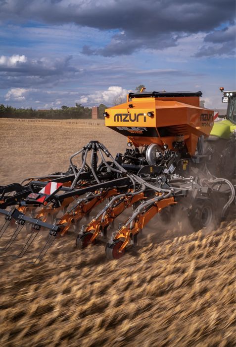 Agregat Mzuri uprawy pasowej bezorkowy technologi jednego przejazdu