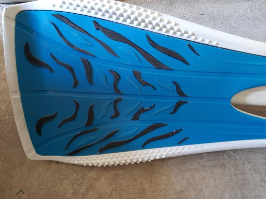 Oxelo waveboard deskorolka niebieska