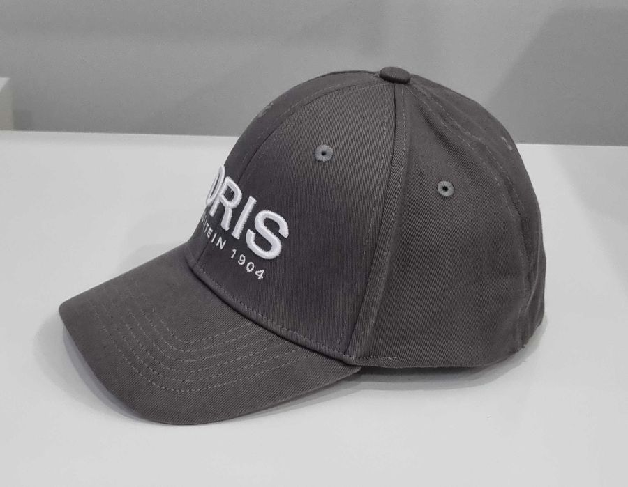 Szara CZAPKA z daszkiem ORIS HOLSTEIN 1904 Full Cap Flex Fit HAFT L/XL