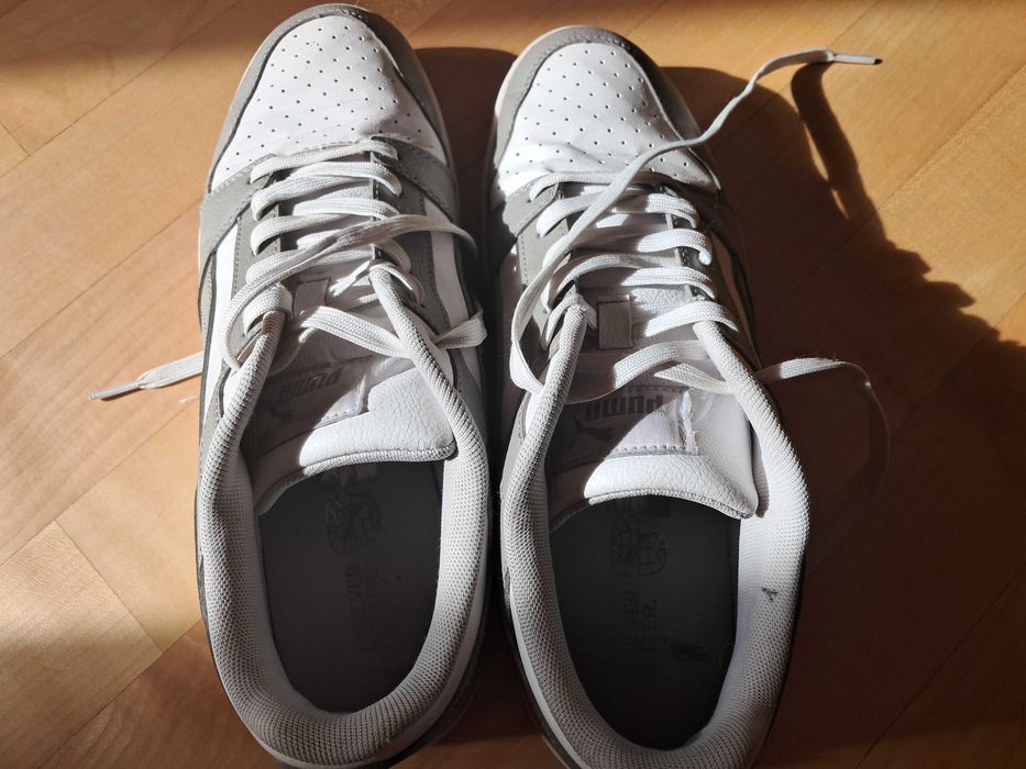 Buty PUMA REBOUND LOW biało-szare rozmiar 44