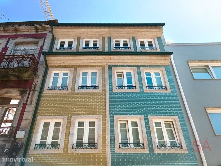 Apartamento T2 duplex com varandas no centro histórico de Braga, em...