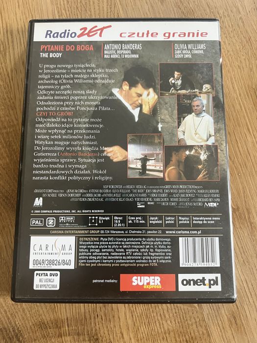 Pytanie do Boga film DVD