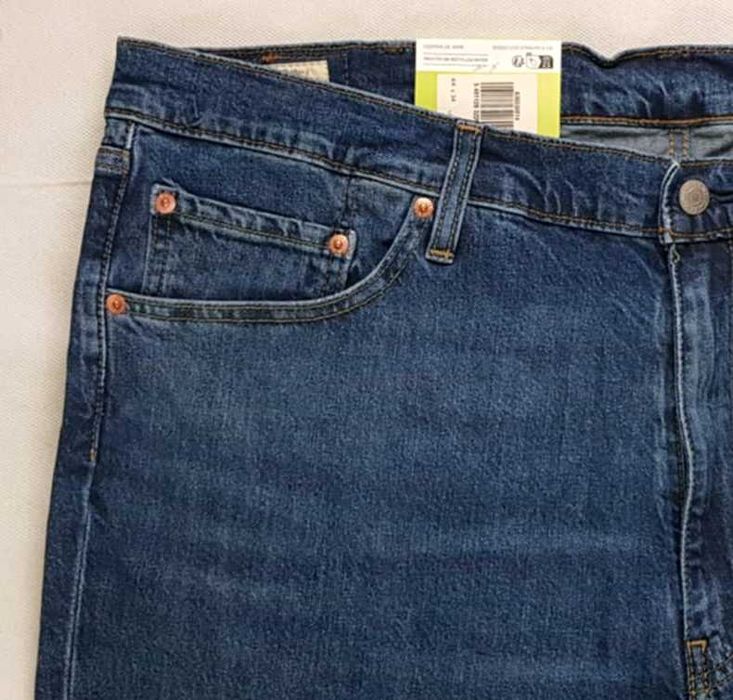 Jeansy Levi's 511 męskie Slim Big&Tall nowe Levisy oryg. duże -W44/L34