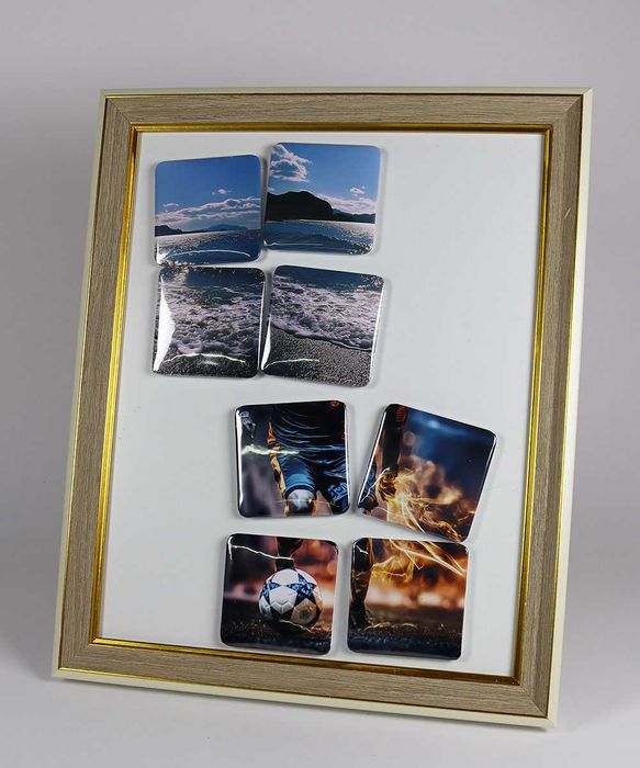 Íman para frigorifico c/ ou s/ molduras metálicas