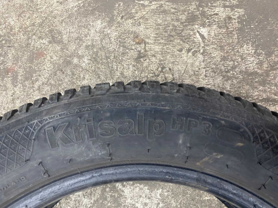 205/55R16 Dwie używane opony zimowe Kleber