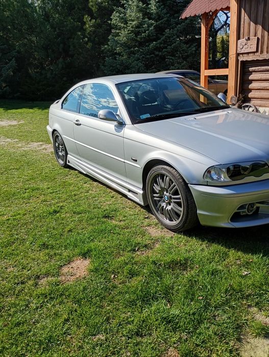 BMW 3 COUPE 2,5 benzyna+gaz "silwer"