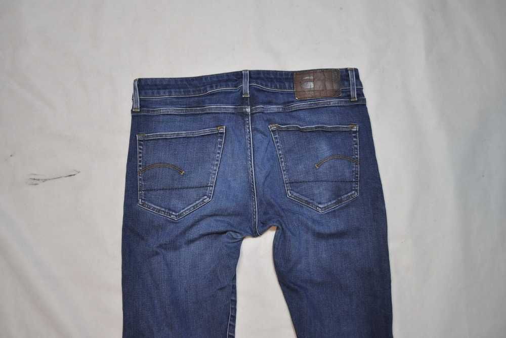 G-STAR L 96cm 36/34 męskie spodnie jeansowe slim stretch s3v