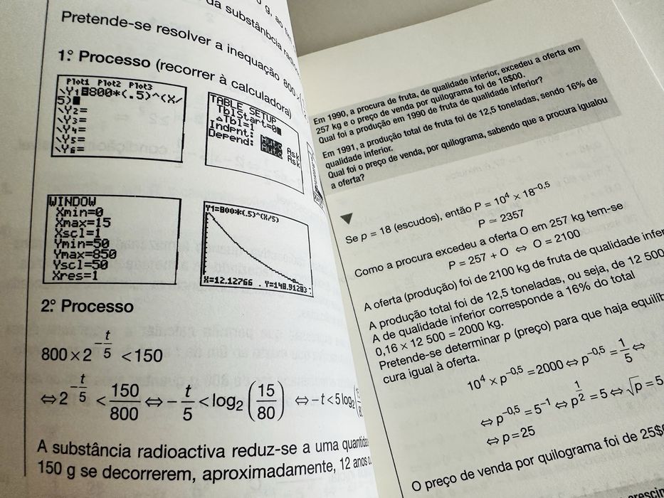 Exercícios de Matemática 12° ano, Edições ASA