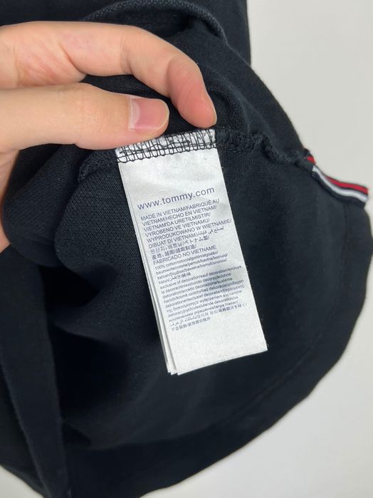 Polo Koszulka Tommy Hilfiger black