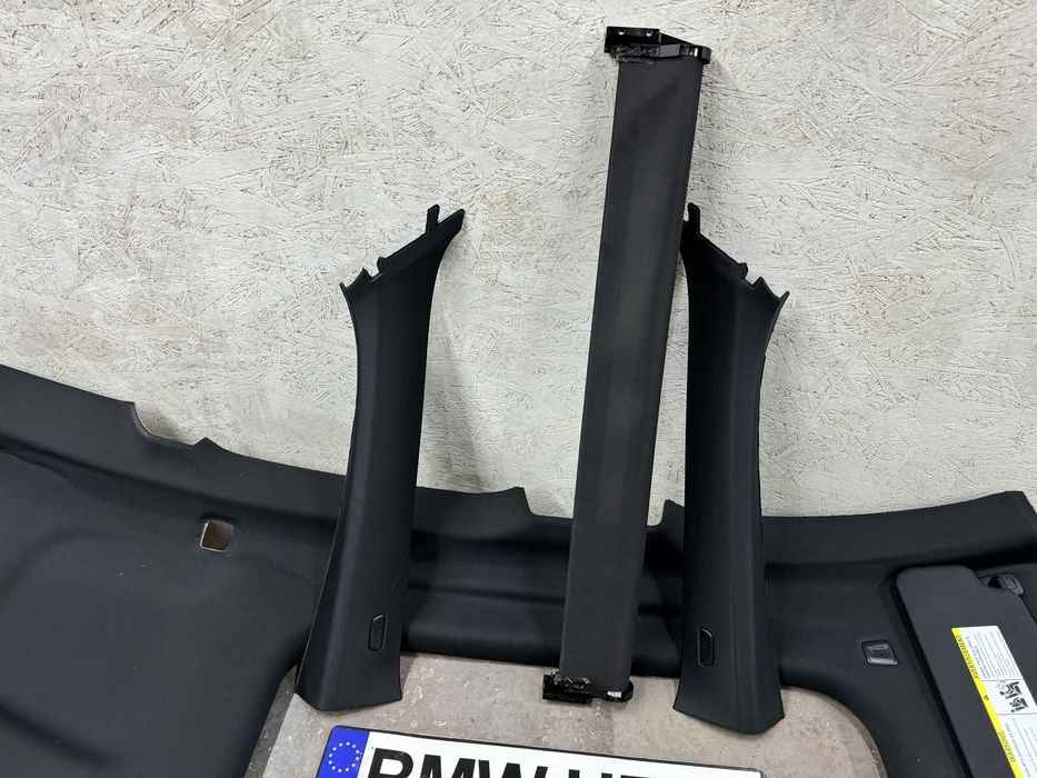 Чорна стеля BMW 2 F44 М235 Черный потолок Шторка Панорама anthrazit