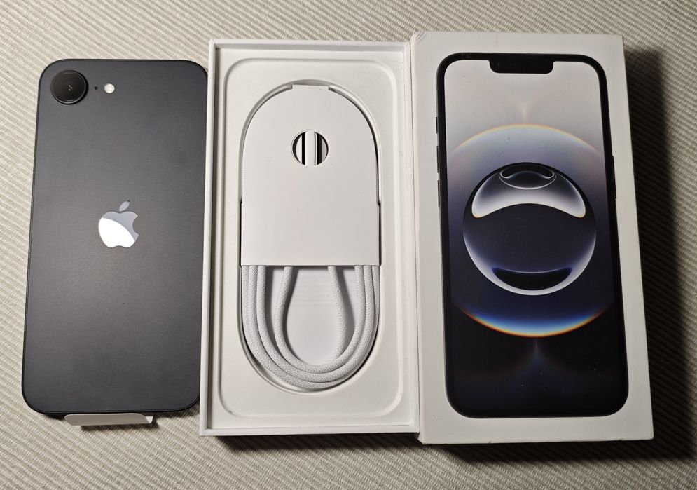 iPhone 16 e 128 GB фіз сім open box black