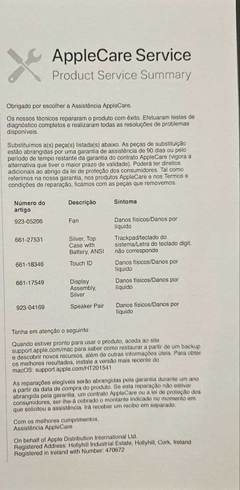 MAC Book Pro 13 M1 {A2338} 2020