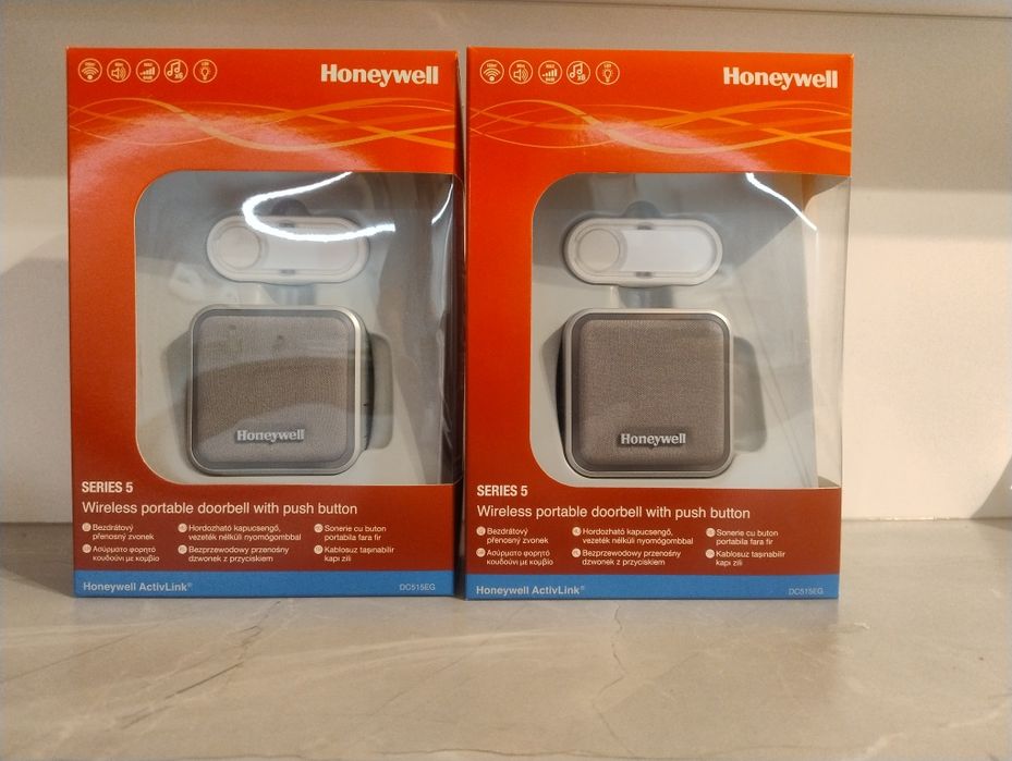 Bezprzewodowy przenośny dzwonek z przyciskiem