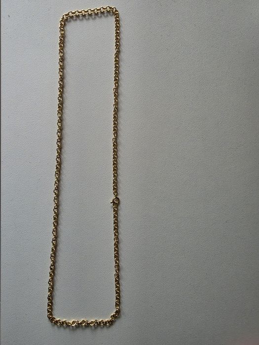 Złoty łańcuszek 58 cm próba 585