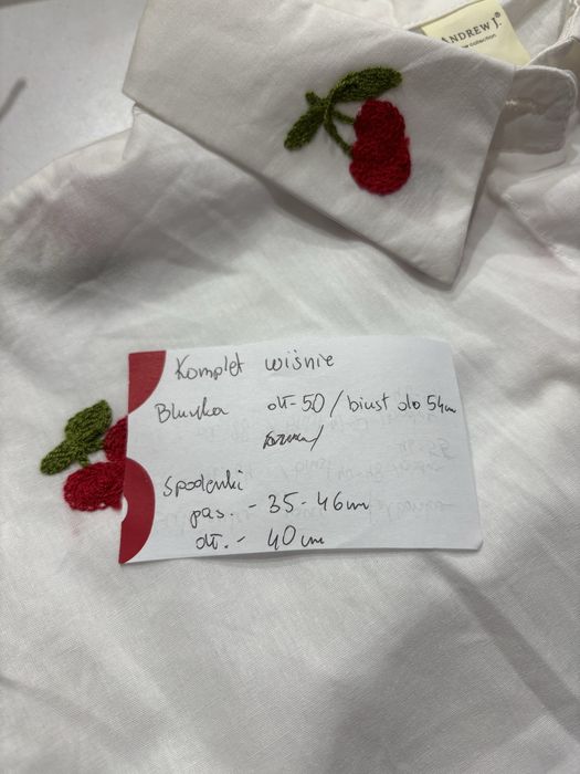 komplet widienki , bawełna , nowy
