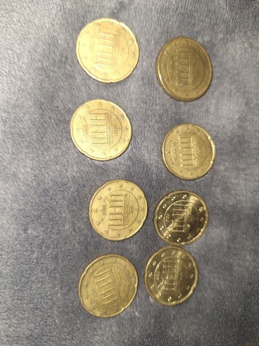 Monety 20 euro cent mennica 2002
