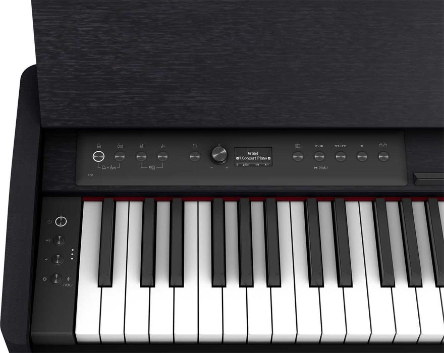 ROLAND F701 Czarne Pianino do nowoczesnego domu