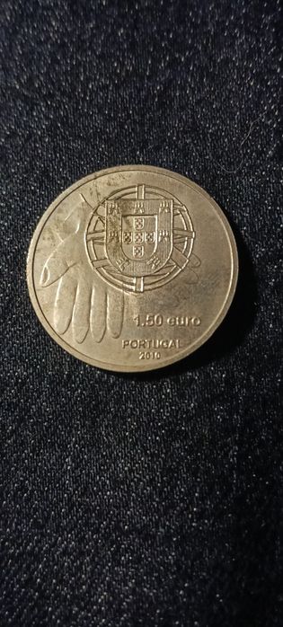 Moeda 1,50 Euro Portugal 2010 - Banco Alimentar (Uma Moeda Contra a Fo