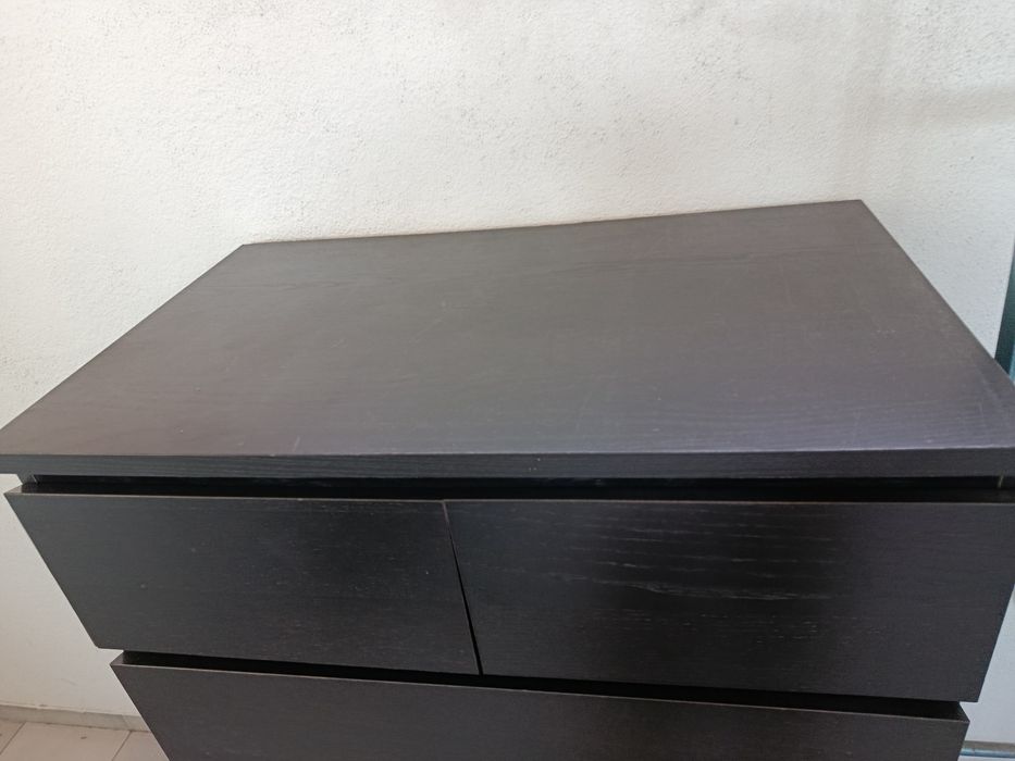 Cómoda malm 6 gavetas