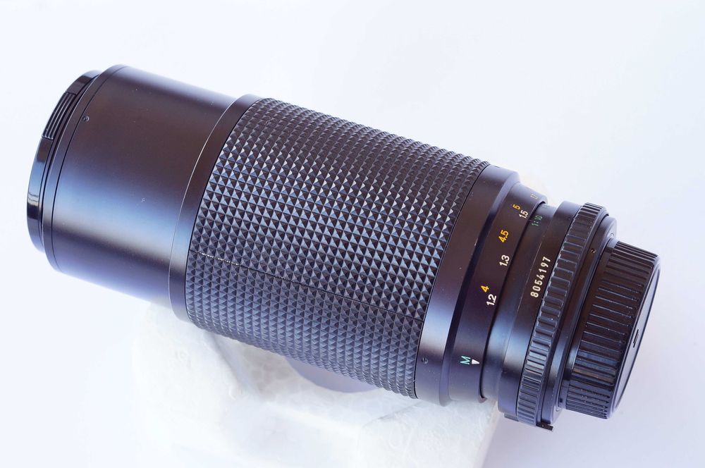 Minolta MD Zoom 75-200 /4.5 piękna do NEX FX MFT