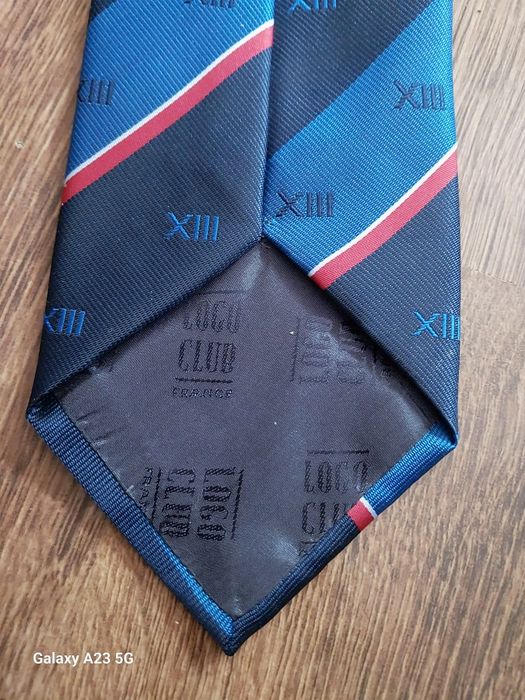 Rugby klubowy krawat męski