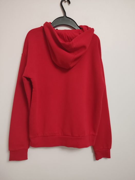Bluza ocieplana z kapturem,świąteczna,Grinch ,Cropp,r.XS