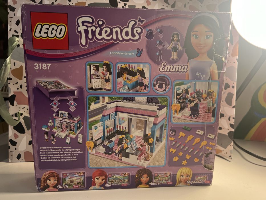 LEGO Friends dwa zestawy 3187, 3936