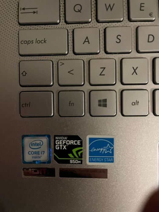 Portátil ASUS N552VX  –  i7  |  SSD