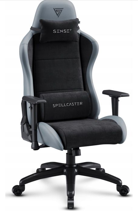 oparcie do Fotel Gamingowy SENSE7 Spellcaster XL Ekoskóra Alcantara