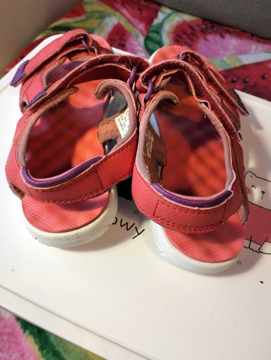 różowe dziewczęce sandałki Timberland Perkins Row Strap Dark Pink