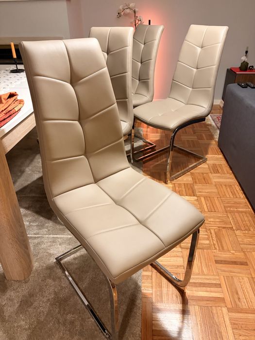 4 cadeiras para sala
