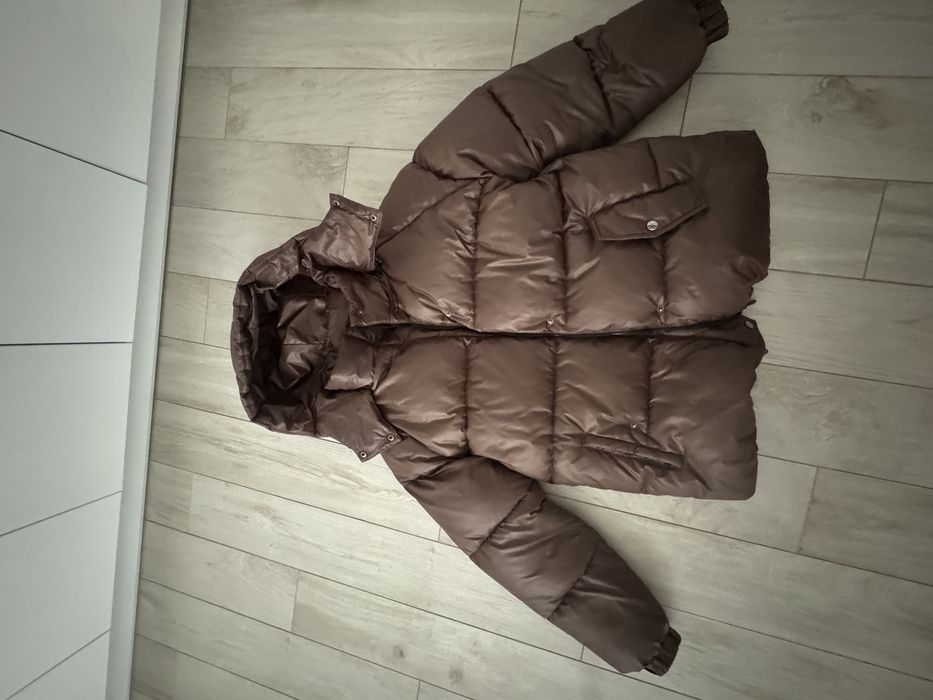 куртка тепла коричнева
