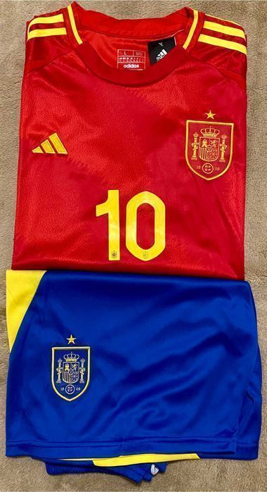 Equipamento Principal Espanha 2025 - Lamine Yamal 10