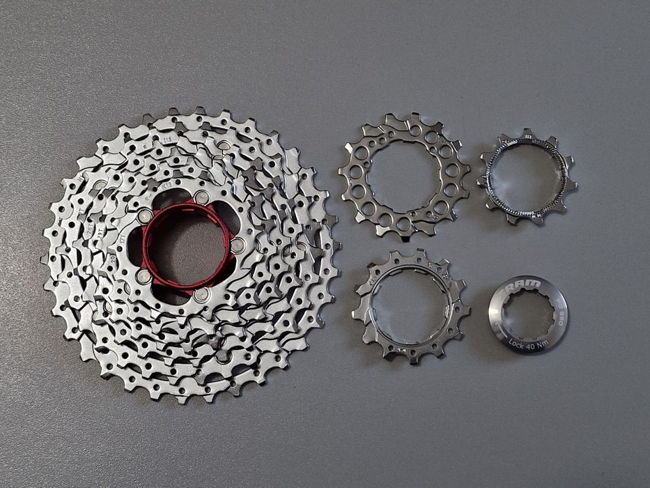Cassete SRAM PG-990 de 9 velocidades 11-34 nova a estrear